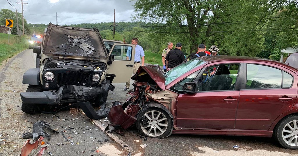 Coroner Called To Scene Of TwoVehicle Accident In Rostraver CBS