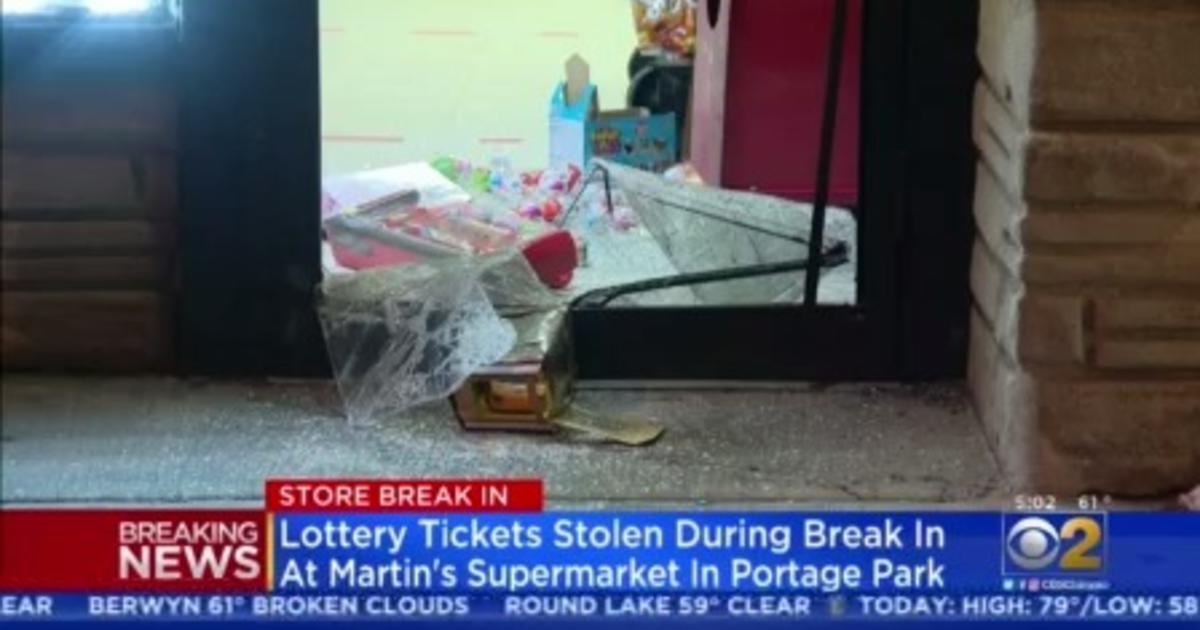 Lottery Tickets Stolen From Martins Supermarket In Portage Park During Break In Cbs Chicago 6408