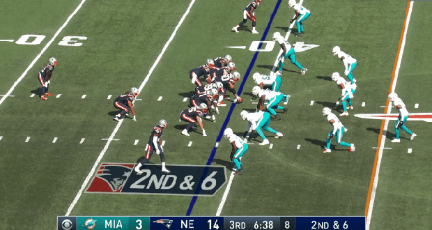 J.J. Taylor's second carry 