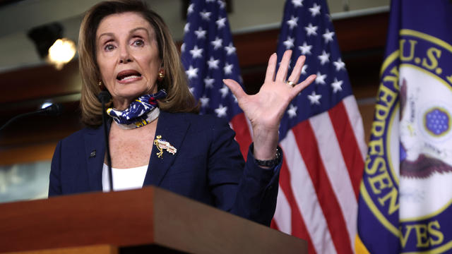 House Speaker Nancy Pelosi Holds Weekly News Conference 