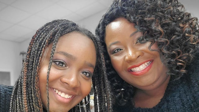 Clarice Doctor and her daughter 