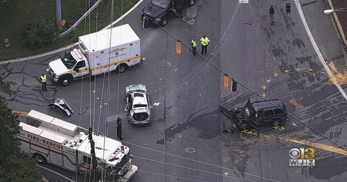 60-Year-Old Woman Dead In Anne Arundel County Crash - CBS Baltimore