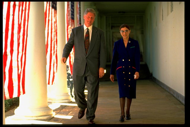 Ruth Bader Ginsburg;William J. Clinton 