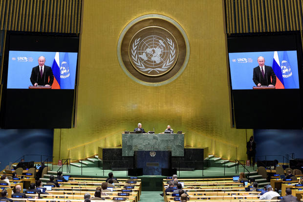75th annual U.N. General Assembly — Vladimir Putin 