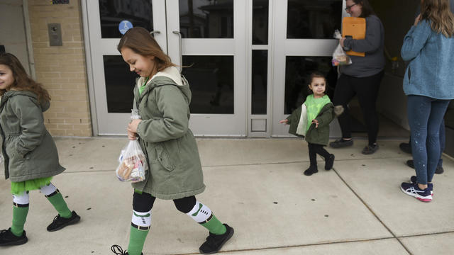 Pennsylvania Schools Distribute Lunches While Closed For Coronavirus 