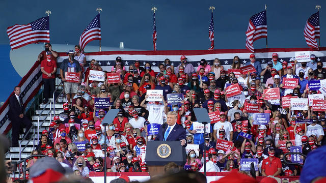 President Trump Hosts A Great American Comeback Campaign Event In Jacksonville 