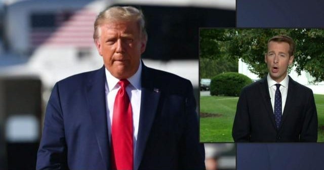 President Trump again refuses to commit to peaceful transition if he(00)