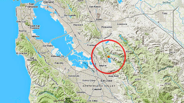 Earthquake Near Milpitas Sept. 27, 2020 