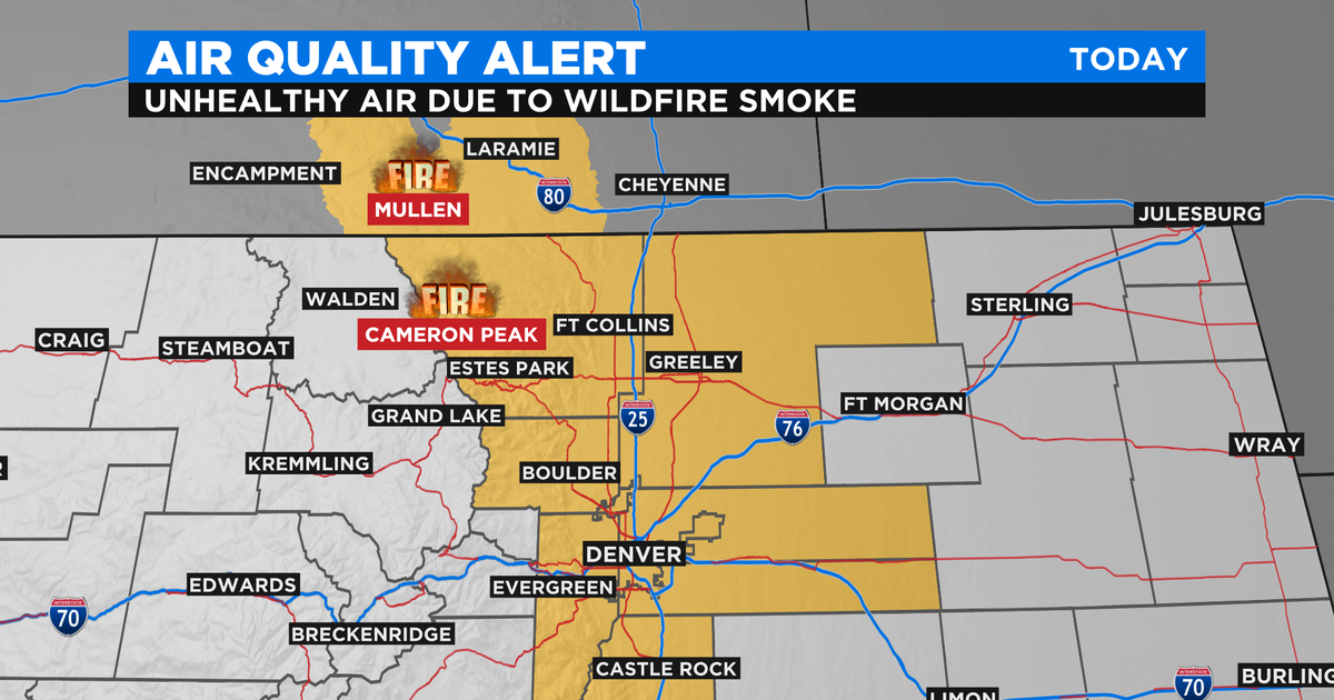 Denver Weather: New Week But Same Old Story With Wildfire Smoke - CBS ...