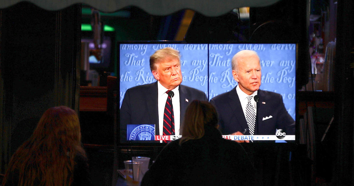 Debate-watchers say Biden won first debate, but most felt "annoyed" — CBS News poll