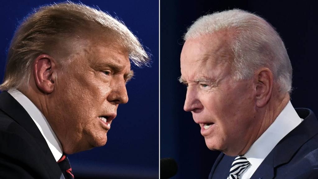 Trump, Biden 