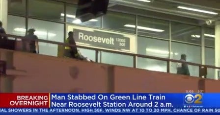 Man Stabbed On CTA Green Line Train Near Roosevelt Station - CBS Chicago