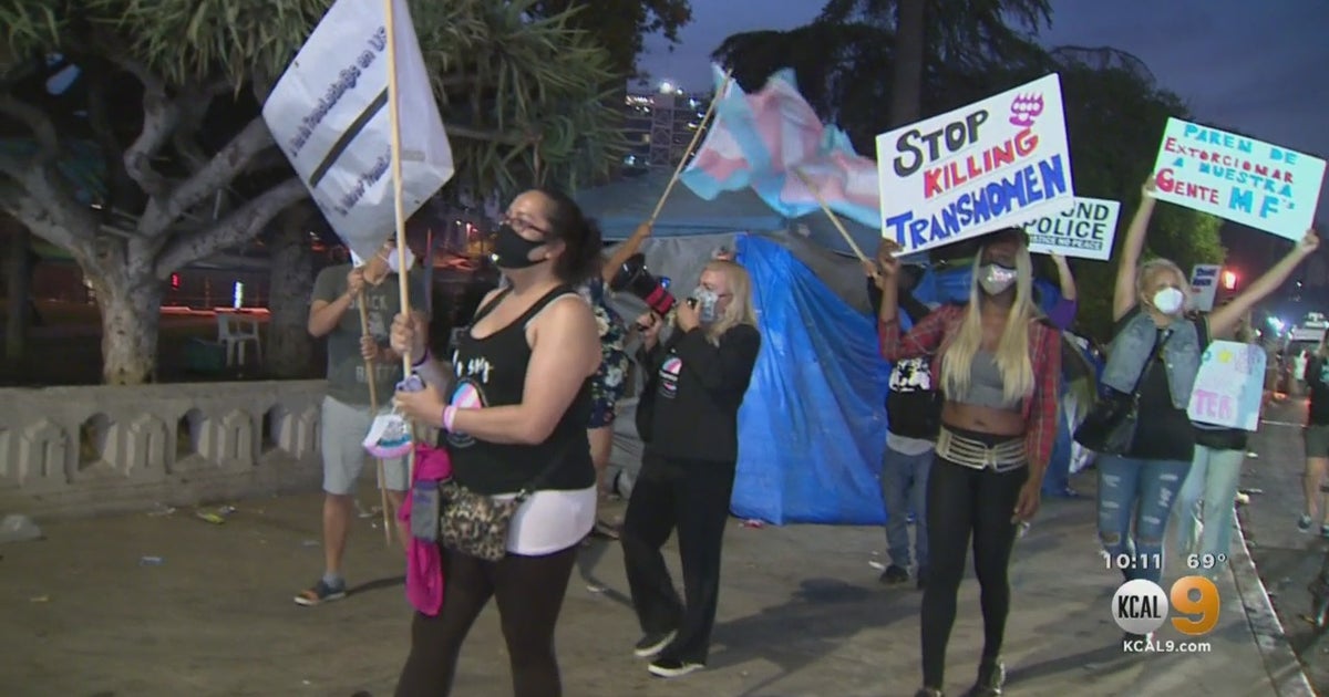 Demonstrators Call For Justice After Transgender Woman Attacked In