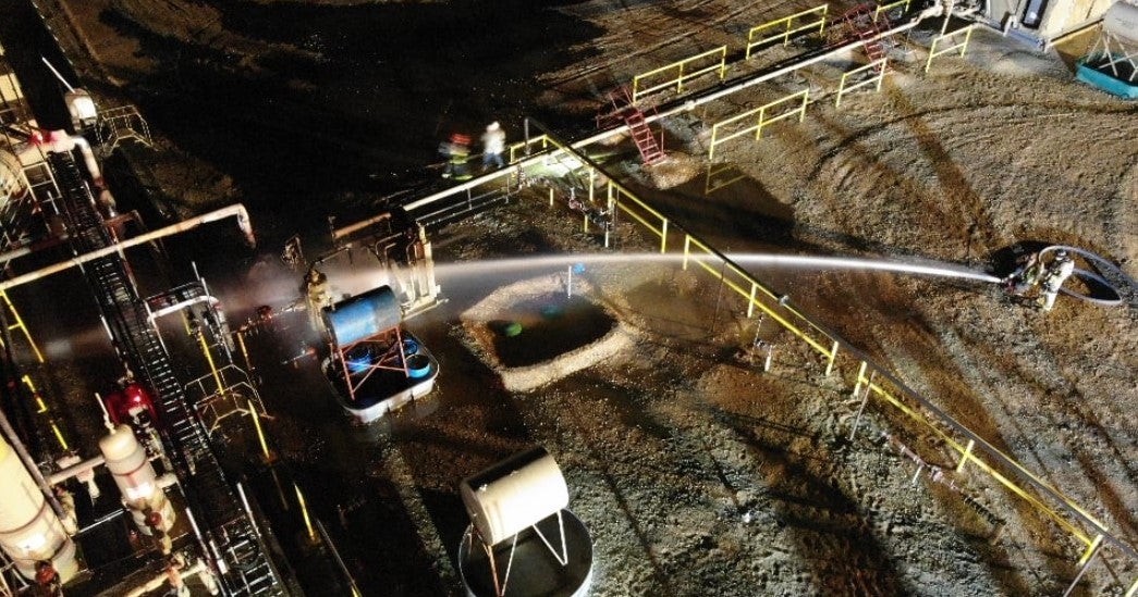 Fire Crews Use Drone At Oil Well Blaze To Keep Safe Distance - CBS Colorado
