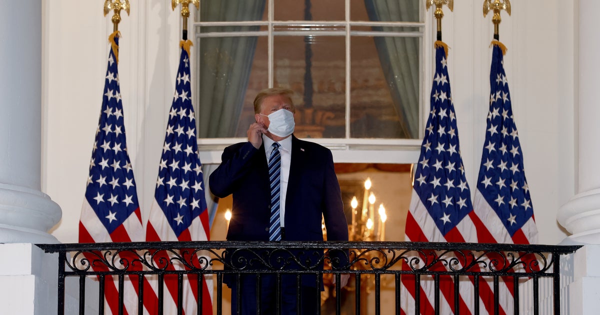 Trump Plans Return To Public Events After COVID Diagnosis - CBS Los Angeles