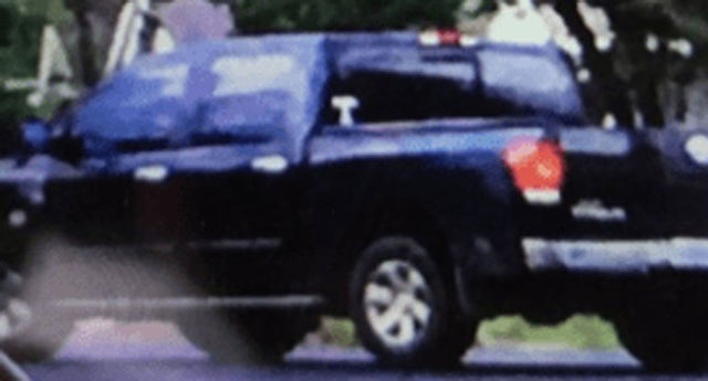 Dallas murder suspect vehicle