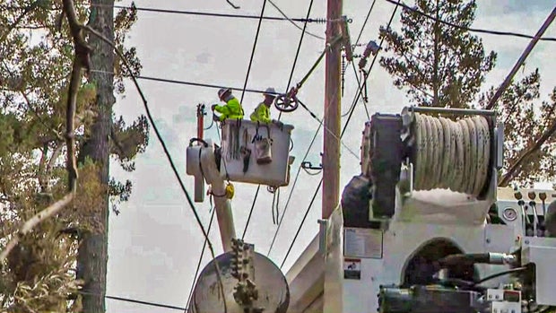 Glass Fire PG&E Power Restoration