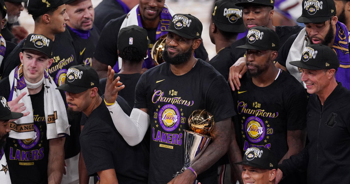 Los Angeles Lakers win NBA Finals; LeBron James secures his fourth