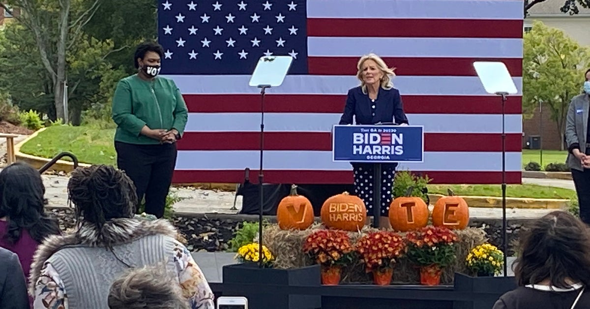 Jill Biden Campaigns At Early Voting Rally In DeKalb County - CW Atlanta