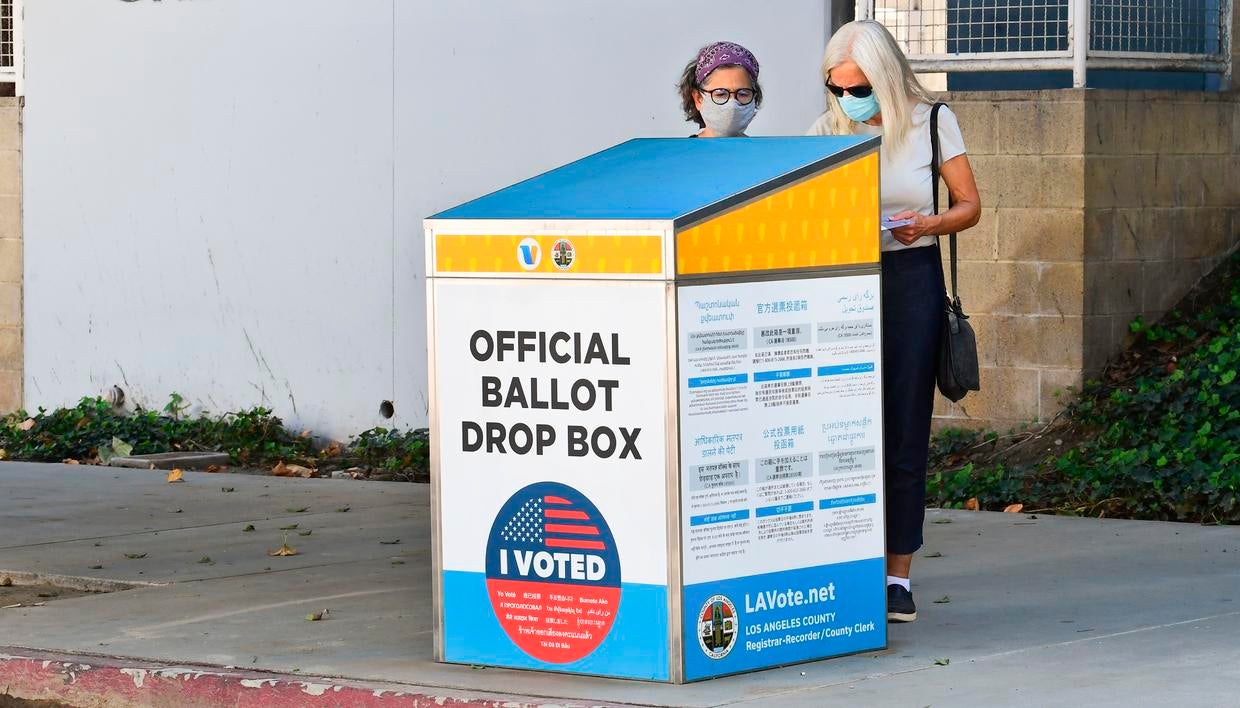 370K Mail-Ballots Cast So Far By LA County Residents - CBS Los Angeles