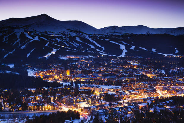 Breckenridge, town view from Mount Baldy 