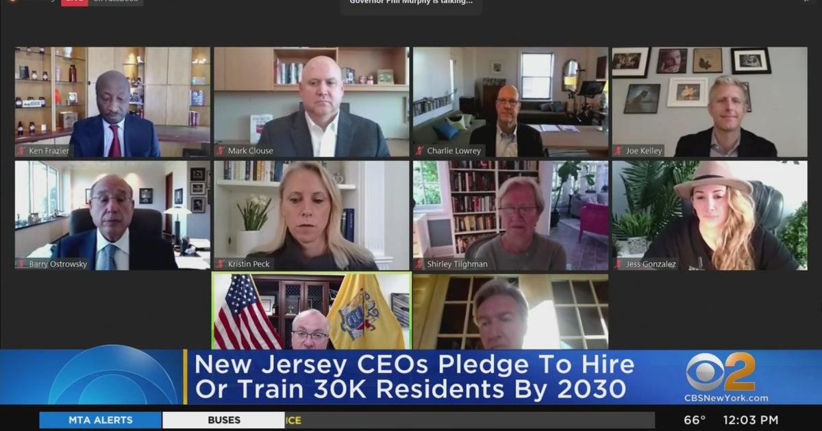 Gov. Murphy, Coalition Of CEOs Announce Pledge To Hire, Train 30,000 New Jersey Residents, Boost