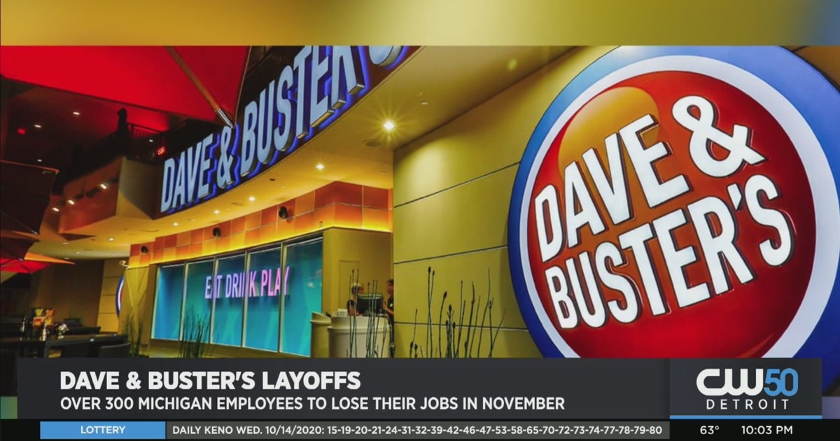 Dave & Buster's Layoffs Over 300 Michigan Employees To Lose Their Jobs