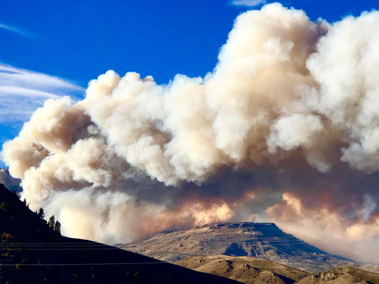 Two Of Colorados Major Wildfires East Troublesome Fire And Cameron