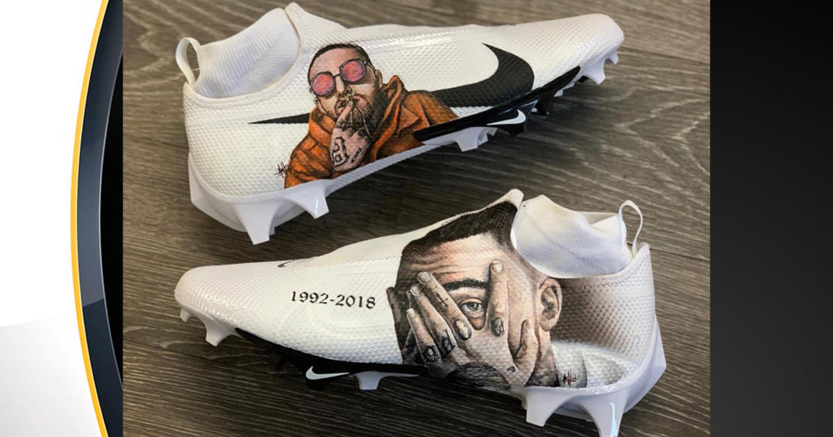 Pittsburgh Steelers Player Honors Mac Miller With Custom Cleats