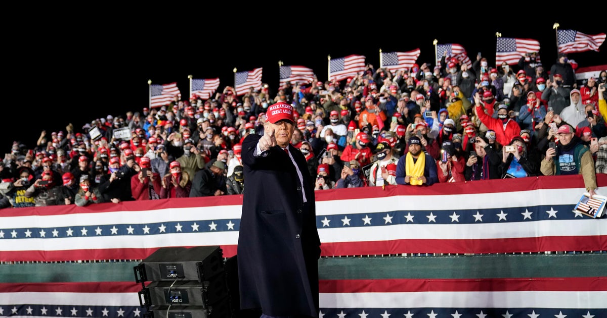 Trump rallies in Wisconsin after state reports record-high COVID-19 ...