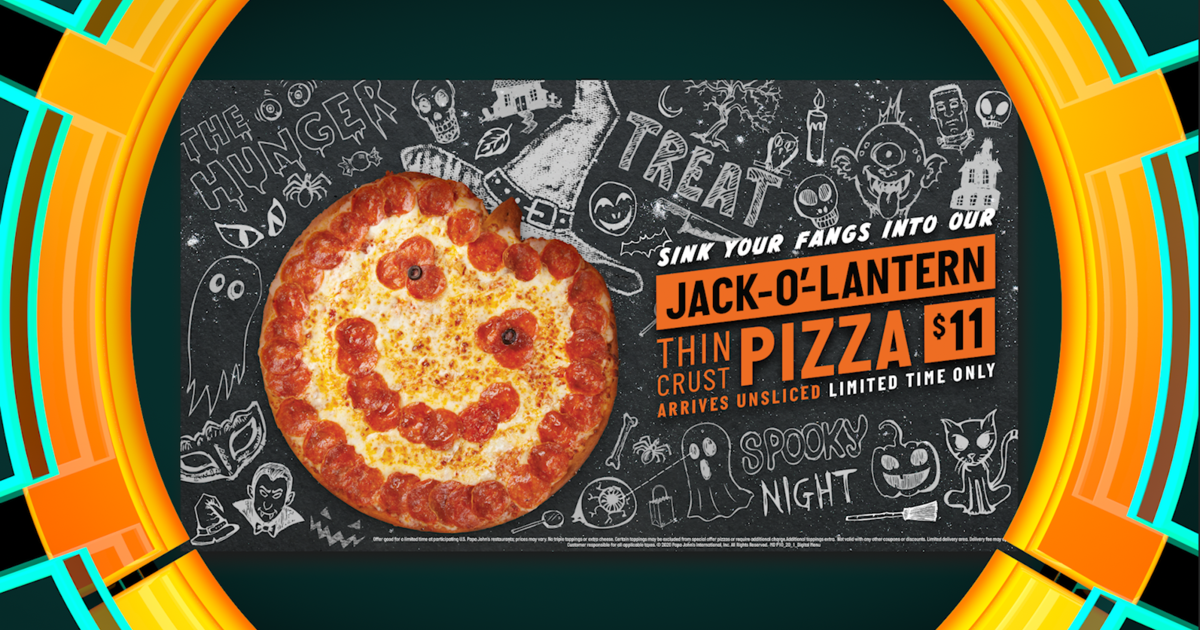 TAKE 3 Papa John's Halloween Eats! CW Atlanta