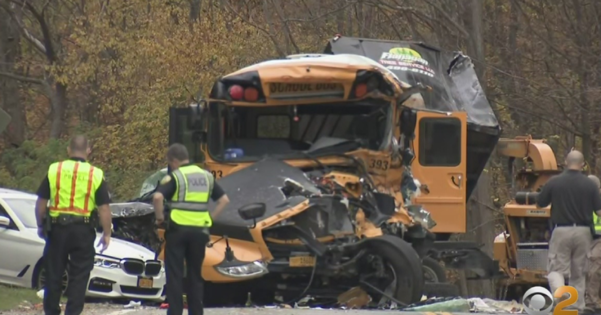 10 Hurt When Elementary School Bus Collides With Landscaping Truck In ...