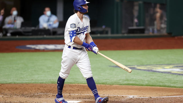 Dodgers' Cody Bellinger wisely switches up celebration after Game 1 home  run