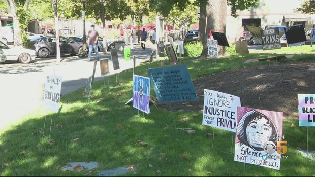 Livermore Social Justice Sign Garden