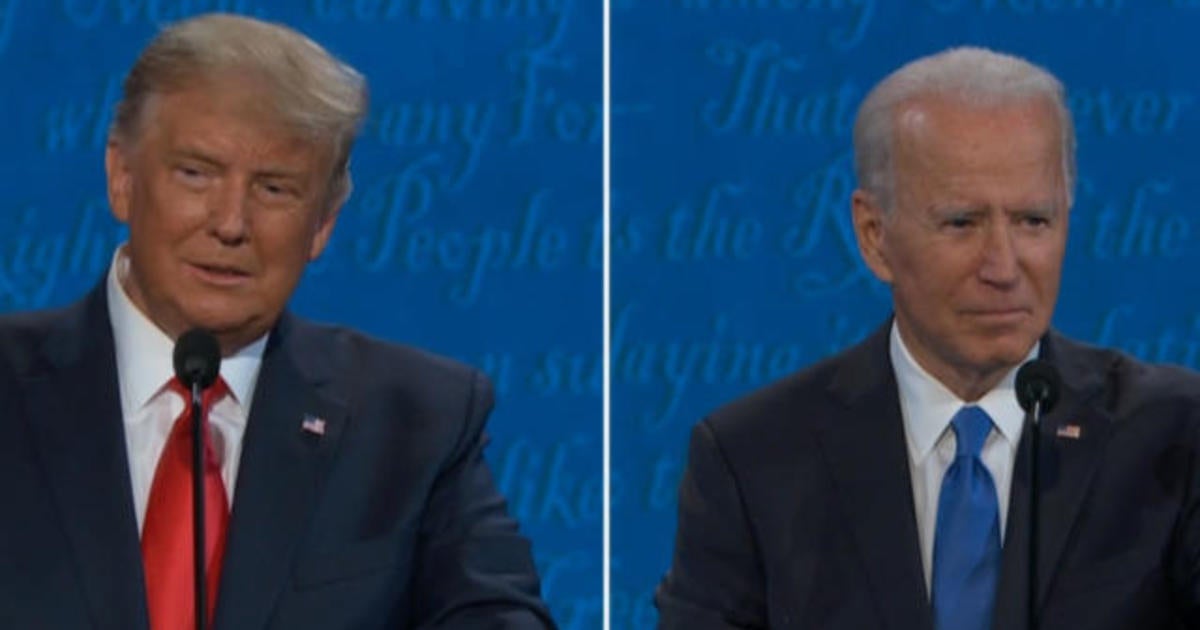 Trump and Biden on what they would tell someone who didn't vote for ...