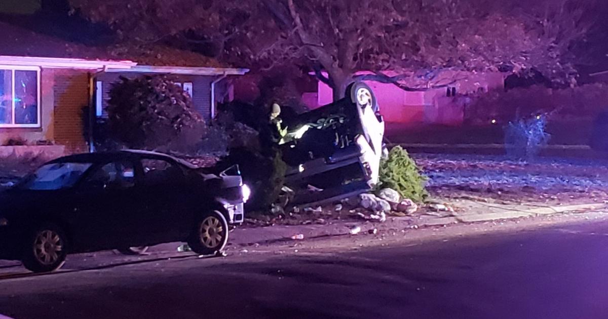 Suspect Vehicle Flips During Pursuit In Lakewood, One Person At Large ...