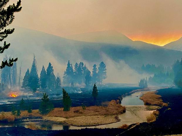 Fire In RMNP 3 (Kawuneechee Valley near Coyote TH, credit RMNP) 