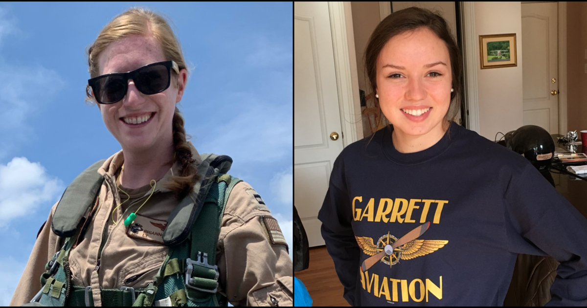 U S Navy Identifies 2 Killed In Training Plane Crash Cbs News