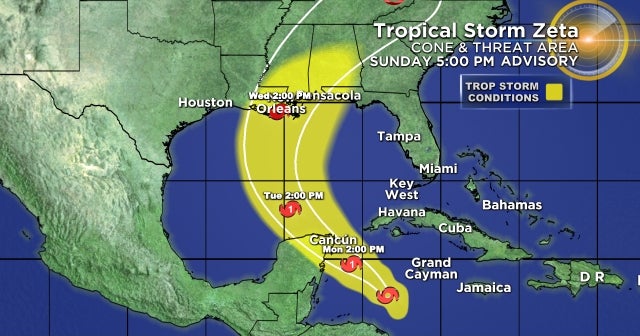 Tracking The Tropics: Tropical Storm Zeta Earliest Named 27th Atlantic ...