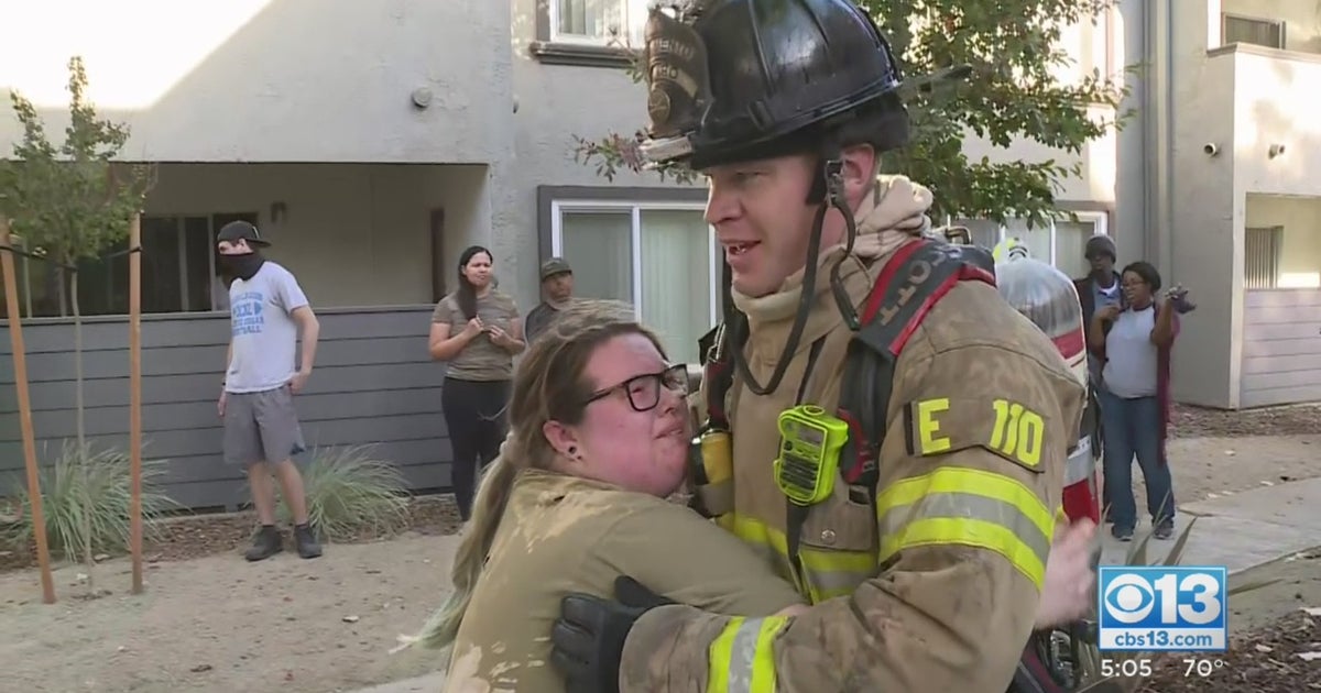 Pets Saved After Apartment Fire Breaks Out In Sacramento - CBS Sacramento