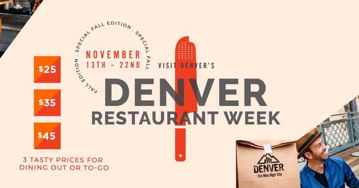 See The Menus For FirstEver Fall Denver Restaurant Week CBS Colorado