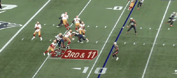 George Kittle vs. Stephon Gilmore 