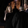 Swearing In Of Supreme Court Associate Justice Amy Coney Barrett 