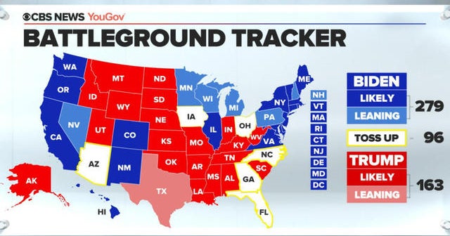 Candidates ramp up campaign schedule in final week - CBS News