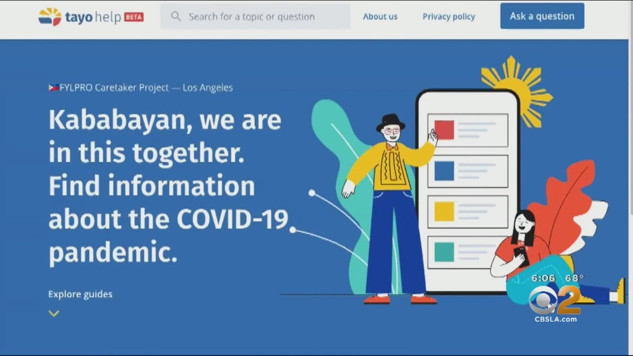 Online Help Desk Provides COVID19 Information For Filipino Community