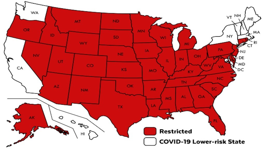 Massachusetts Adds New Jersey And Connecticut To Travel Order List