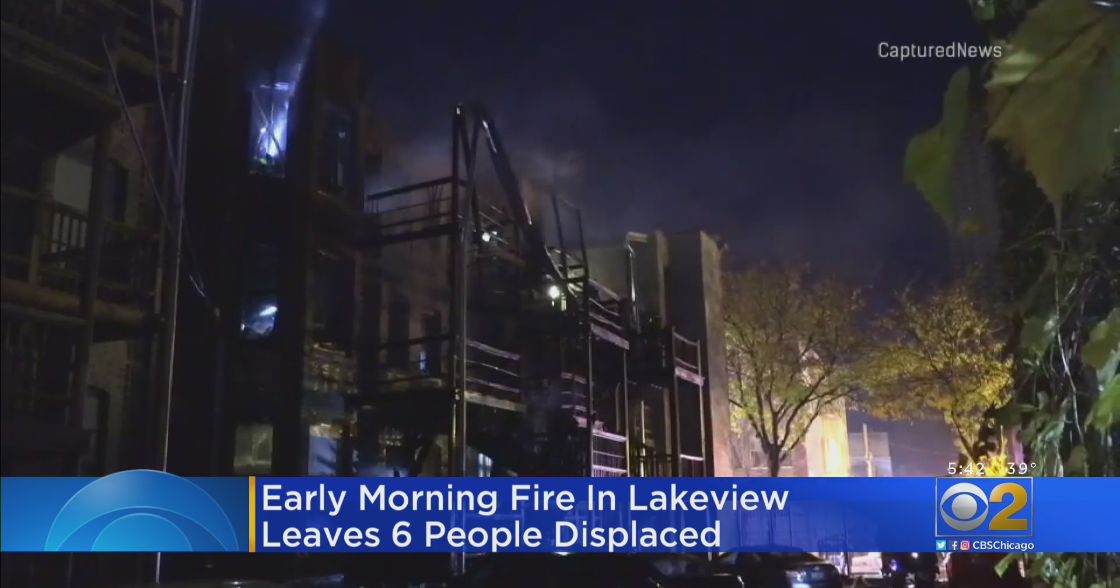Multiple Residents Displaced After Fire Sweeps Through East Lakeview ...
