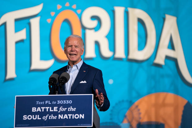 Joe Biden Campaigns For President In Florida 