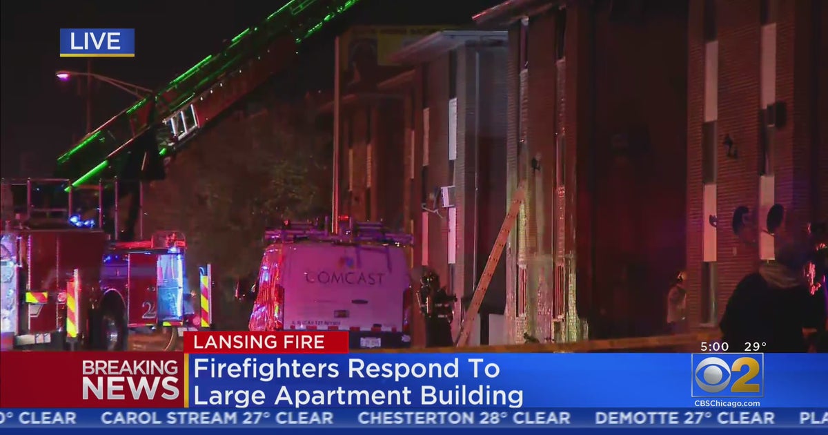 1 Dead, 5 Injured In Apartment Building Fire In Lansing - CBS Chicago