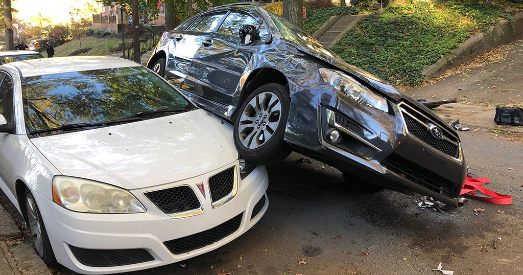 Woman Rescued, Taken To Hospital After Car Crash CBS Pittsburgh